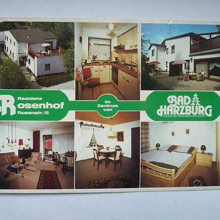 Appartamento Residenz Rosenstrasse Bad Harzburg Camera foto